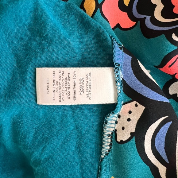 Floral Boho Lace-Up Tank Top spring summer - Picture 7 of 7